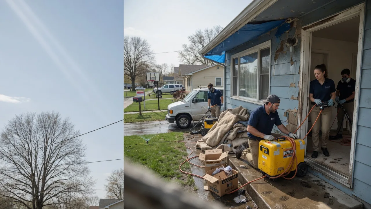 Basement Flood Cleanup in Lansing, MN near me